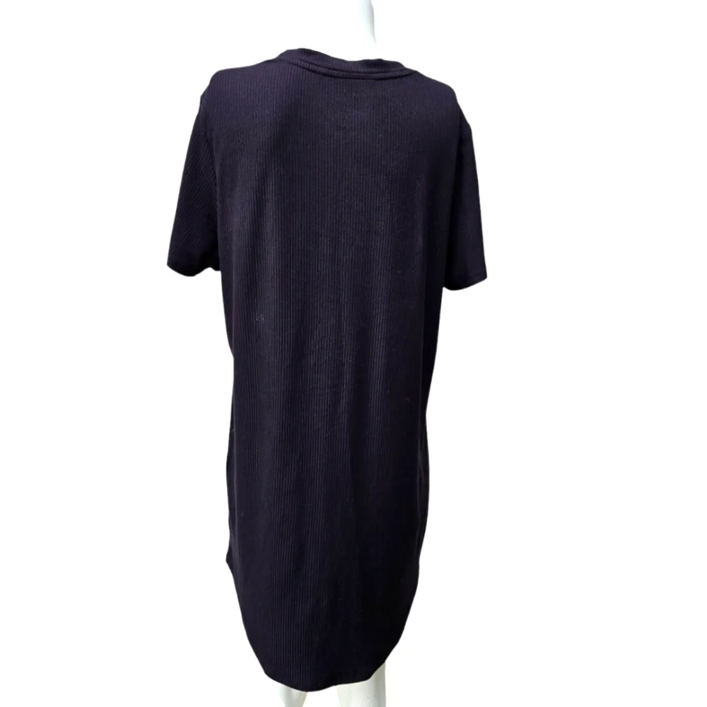 Juicy Couture Women’s  Black T-Shirt Dress Size L - Picture 10 of 12